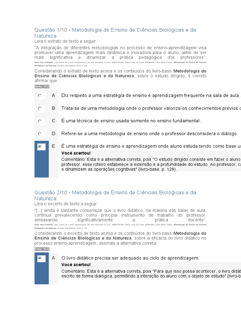 Metodologia do Ensino de Ciências | PDF | Science | Método científico