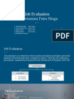 Job Evaluation - Syndicate 7 Edit