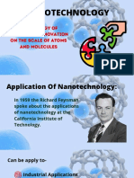 Nanotechnology Applications in Industry, Health, Energy