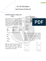 Ch-09 Ray Optics: Daily Practice Problem 09