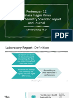 10 Writing Chemistry Scientific Report