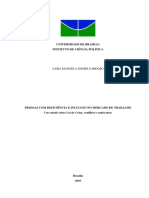 Deficiência, Cotas e Mercado de Trabalho