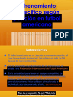 2.entrenamiento Especifico Segun Posicion en Futbol Americano