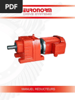 Euronorm Gearmotors Manual [FRA]