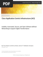 Cisco Application Centric Infrastructure (ACI)