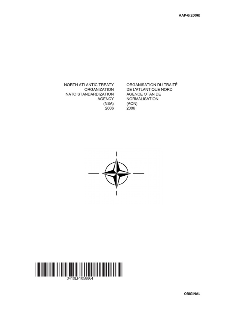 Aap - 6 - (2006) Nato Standardization Agency Nato Glossary of Terms and ...