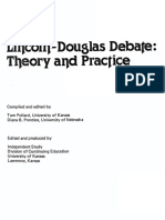 Liqcolq-Douglas Debate: Aqd Pracfice: Tqeory