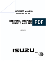 Isuzu N-Series Elf Workshop Manual - Section 3 - Steering Suspension Wheels and Tires - LGSTG-WE-0091