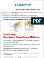 Mechanical Properties: Issues To Address..
