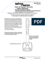 Medidor de Caudal TVA para Vapor Saturado: Rotación de La Caja de Electrónica
