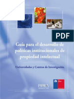 Guia Desarrollo Politicas Propiedad Intelectual 2012