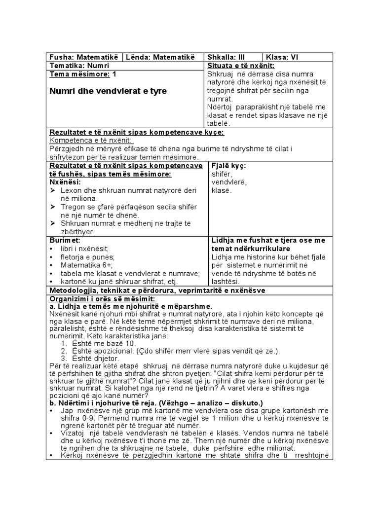 Ditari Mat 6 Ditaprint Ok | PDF