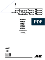 Operators and Safety Manual Service & Maintenance Manual Illustrated Parts Manual