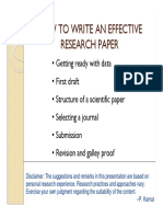 Guide for Research Paper