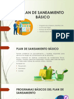 Plan de saneamiento básico para manipulación de alimentos