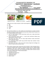 Soal Biologi Tphbs Diy 2021 1-21