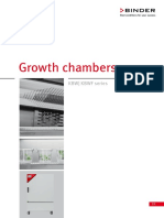 Growth Chambers: KBW - KBWF Series