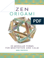 Zen Origami 20 Modular Forms for Meditation and Calm by Maria Sinayskaya (Z-lib.org)