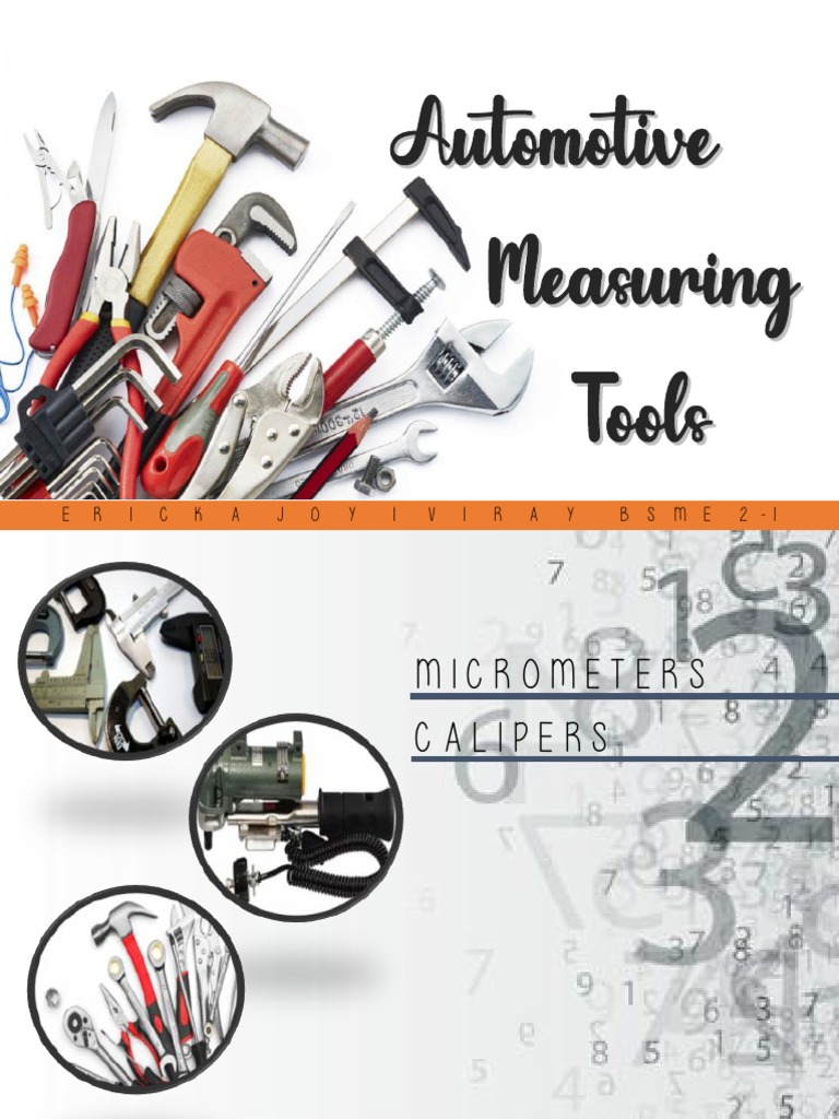 Precision Measuring Tools Overview | PDF | Machines | Mechanical ...