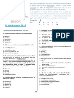 Questões de Biologia sobre matéria de 10o e 11o ano