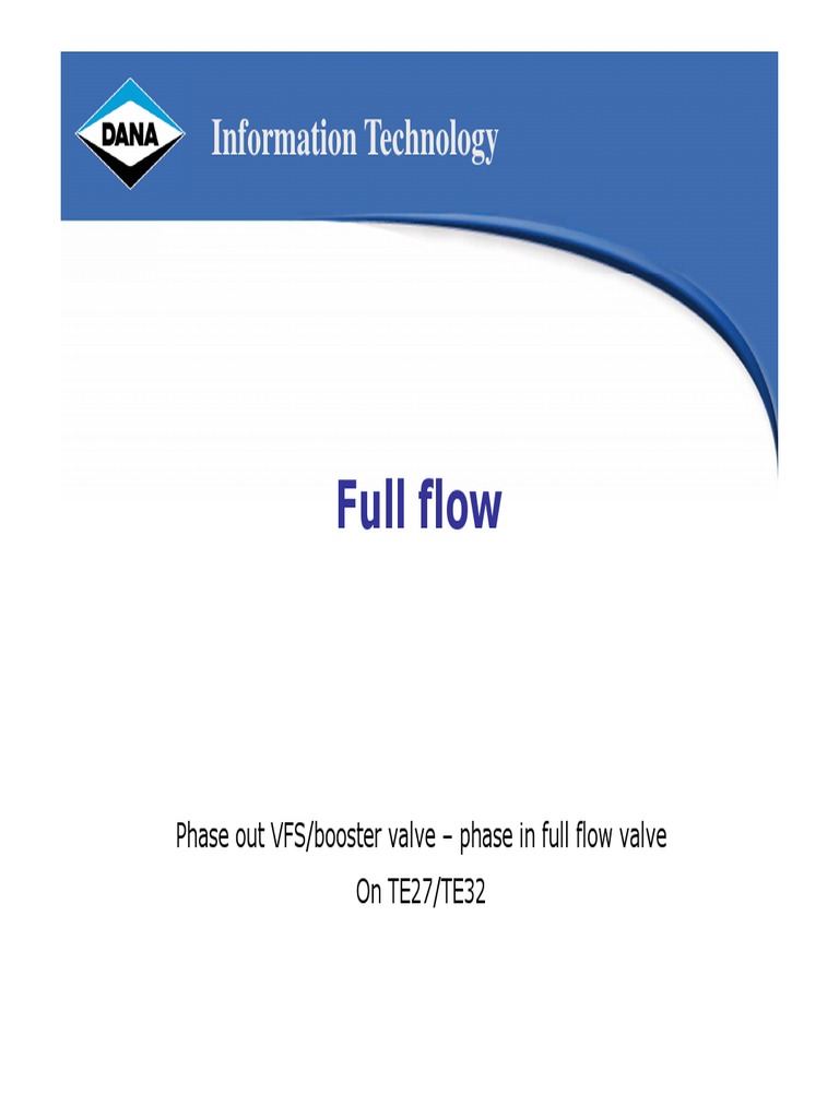 Full Flow TE2732 TRANSMICION ST18 PDF Valve Electrical Engineering