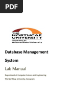 Final DBMS Manual