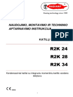 Radiant R2K Instrukcija