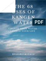 68 Uses of Kangen Water