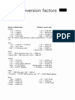 Conversion Factors