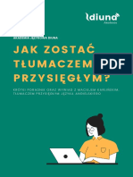 EBOOK - Jak Zostać Tlumaczem Przysięglym