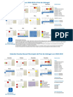 Calendari Escolar2 2018-2019