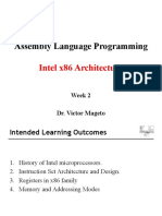 Lec 2-Intel x86 Processor Architecture and Evolution