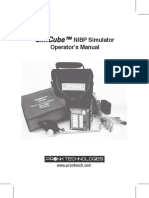 Simulador de Paciente Pronk Tec SC5 - Manual de Usuario - Inglés
