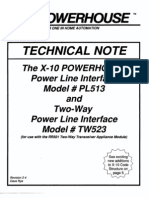 X10 Technicalnote