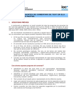 10b Comentaris de Text Resolts