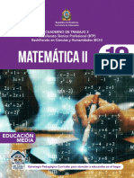 Matemática - II 2 10mo CT2 SE - Julio2020