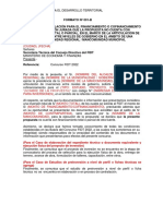 FORMATO #001-B Solicitud Postulacion DJ Mancomunidades