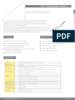 SDVH 20: LVDT Linear Position Sensors