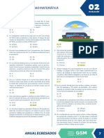 Nivelación 02 - Habilidad Matematica R.