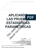 Aplicando Las Pruebas Estadisticas Parametricas PDF