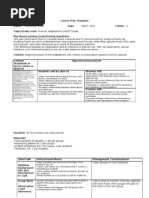 Download Lead Teaching - Lesson Plan for Science Fossil Observations by aalfred7013 SN56177083 doc pdf