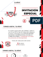 Invitacion Especial Asefal 2022