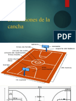 Dimensiones de la cancha