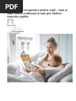 Poveștile terapeutice pentru copii – cum se nasc, cine le realizează și cum pot vindeca temerile copiilor