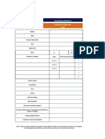 Formato Perfil Del Colaborador 2022