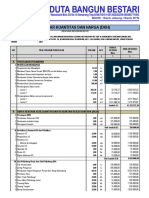 Daftar Kuantitas Dan Harga (DKH) : A. Pekerjaan Persiapan