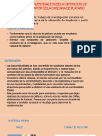 Obtención de bioetanol a partir de cáscara de plátano