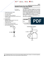 LM431 Adjustable Precision Zener Shunt Regulator: 1 Features 3 Description