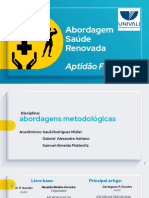 Saúde Renovada - Aptidão Física-Slide