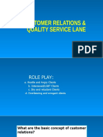 Customer Relations